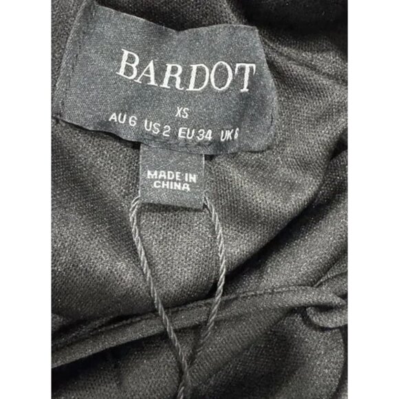 BARDOT Women Midi Black Lace Dress 2 - Picture 8 of 8